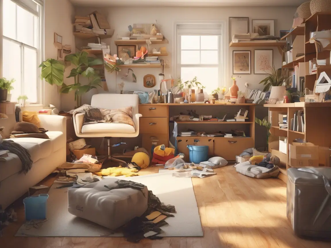 Hoarding Support FAQ - Cluttered Room Assistance
