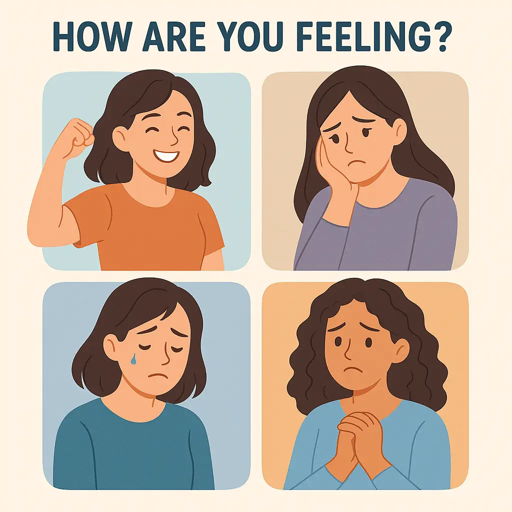 A comforting image representing emotional support and mental clarity