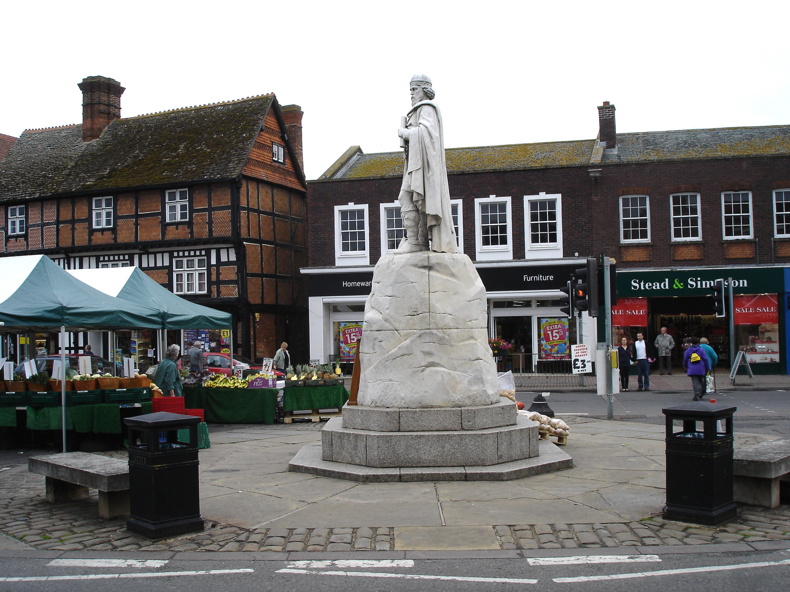 Historic town centre of Wantage, Oxfordshire